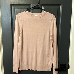 a new day Soft Pink Crew Neck Sweater